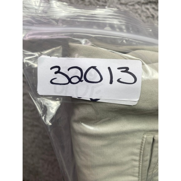 Gap Pants Mens 38x32 Original Khaki Office Career Preppy Academia Flat Front - Picture 8 of 8